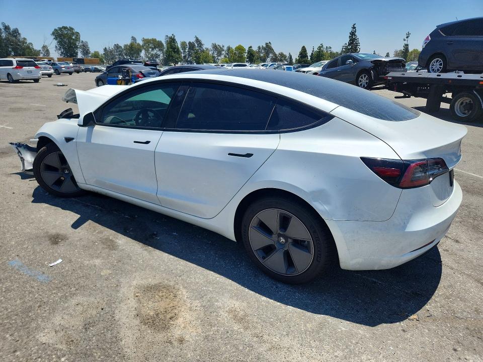 2023 Tesla VIN 5YJ3E1EA2PF578781 COPART salvage auction — FRONT END, Ca - Salvage Certificate, sold $5,000 on 2026-07-16 (photo 2)