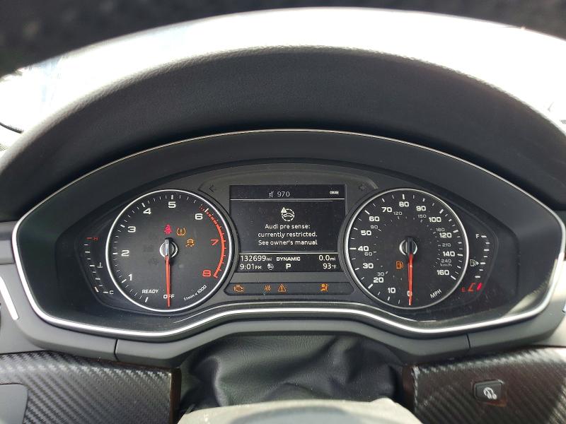 2017 Audi VIN WAUANAF41HA165273 COPART salvage auction — MINOR DENT/SCRATCHES, Fl - Certificate Of Title, sold $4,350 on 2026-07-27 (photo 9)