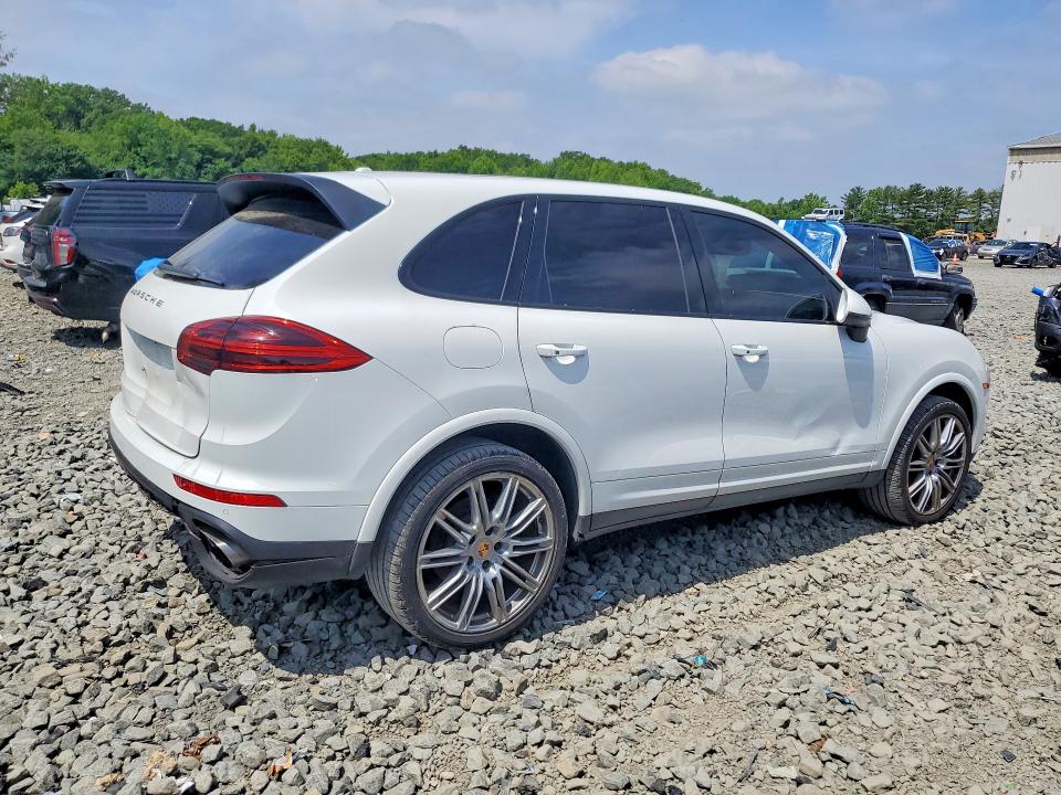 2017 Porsche Cayenne VIN WP1AA2A24HKA81676 COPART salvage auction — SIDE, Va - Cert Of Title - Salvage (P), sold $9,500 on 2026-07-06 (photo 3)