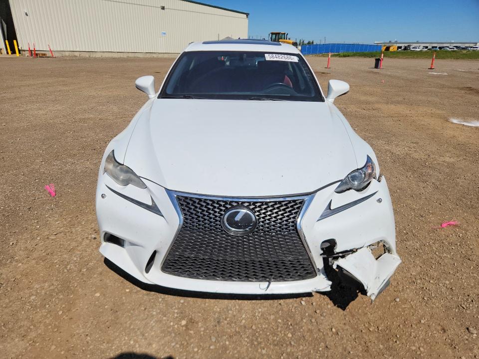 2014 Lexus Is VIN JTHCF1D23E5004954 COPART salvage auction — FRONT END, Ab - Bos - Salvage, sold $2,400 on 2026-07-28 (photo 5)