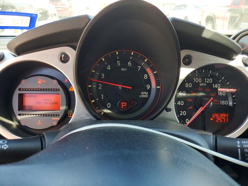 2014 Nissan 370z VIN JN1AZ4EH0EM631706 COPART salvage auction — FRONT END, Nv - Salvage Title, sold $2,750 on 2026-07-20 (photo 9)