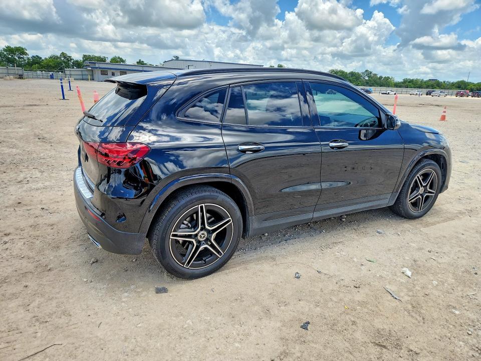 2025 Mercedes-benz Gla-klasse VIN W1N4N4GBXSJ639588 COPART salvage auction — FRONT END, Tx - Salvage Vehicle Title, sold $200 on 2026-07-23 (photo 3)