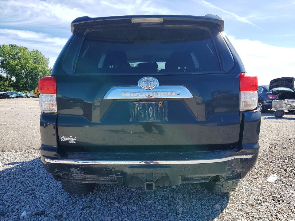 2012 Toyota 4runner VIN JTEBU5JR8C5094655 COPART salvage auction — HAIL, Ia - Cert Of Title-Salvage Title, sold $8,200 on 2026-07-31 (photo 6)