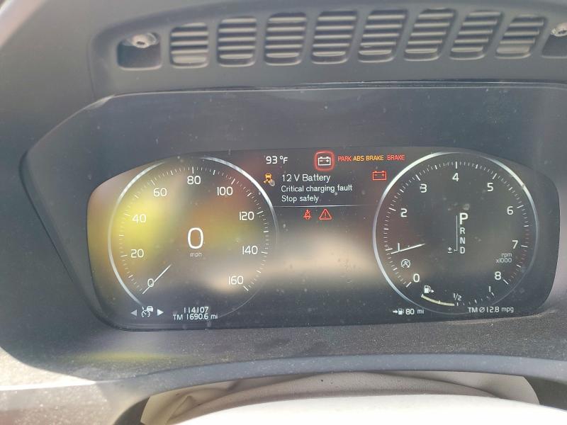 2016 Volvo Xc90 VIN YV4A22PL0G1034287 COPART salvage auction — FRONT END, Pa - Certificate Of Salvage, sold $5,600 on 2026-08-17 (photo 9)