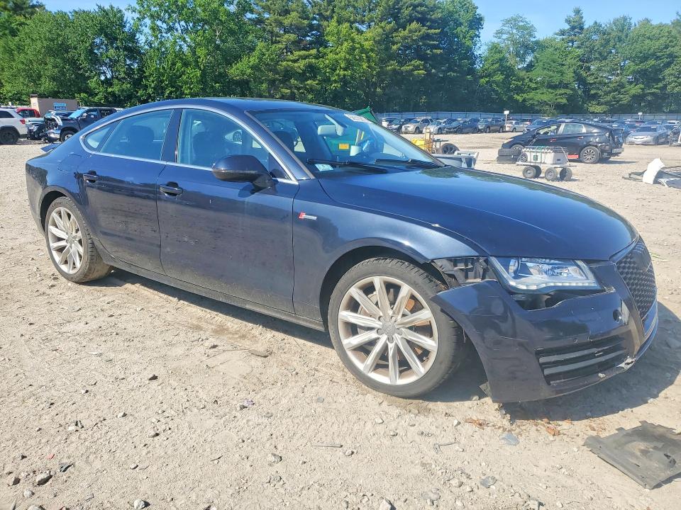 2012 Audi A7 VIN WAUYGAFC2CN037254 COPART salvage auction — FRONT END, Mt - Certificate Of Title, sold $1,600 on 2026-07-09 (photo 4)