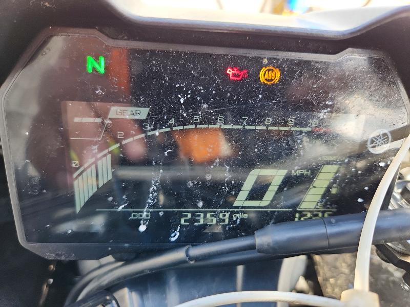 2025 Yamaha Yzf VIN JYARM38EXSA018298 COPART salvage auction — ROLLOVER, CO - PUBLIC - SALVAGE TITLE, sold $2,950 on 2026-07-22 (photo 7)