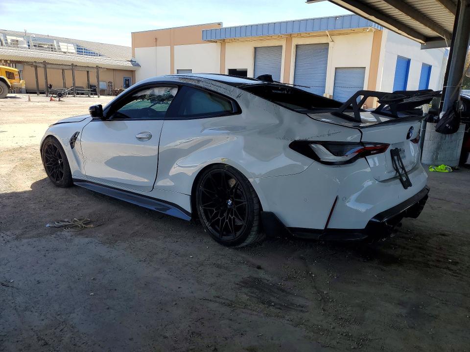 2021 BMW M4 VIN WBS33AZ07MCG63384 COPART salvage auction — ROLLOVER, Ca - Salvage Certificate, sold $3,600 on 2026-07-21 (photo 2)
