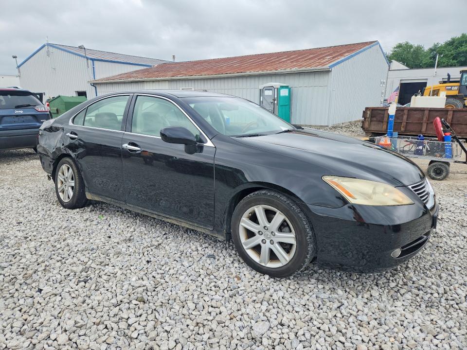 2008 Lexus Es 350 VIN JTHBJ46G182236625 COPART salvage auction — REAR END, Oh - Cert Of Title-Salvage, sold $1,300 on 2026-07-24 (photo 4)