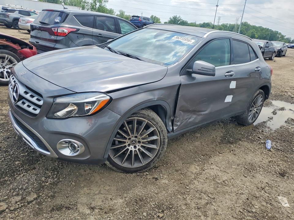 2018 Mercedes-benz VIN WDCTG4GB5JJ483918 COPART salvage auction — REAR END, Mi - Certificate Of Title, sold $4,150 on 2026-07-28 (photo 1)