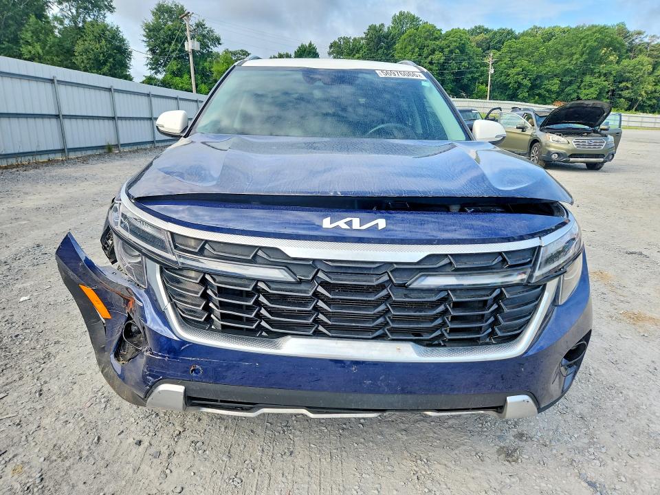 2024 Kia Seltos VIN KNDEU2AA3R7645758 COPART salvage auction — FRONT END, Nc - Salvage Certificate Of Title, sold $200 on 2026-07-29 (photo 5)