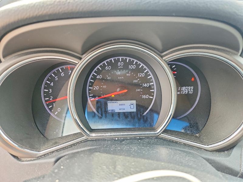 2011 Nissan Murano VIN JN8AZ1MU4BW067766 COPART salvage auction — FRONT END, LA - CERT OF TITLE-SALVAGE, sold $800 on 2026-07-23 (photo 9)