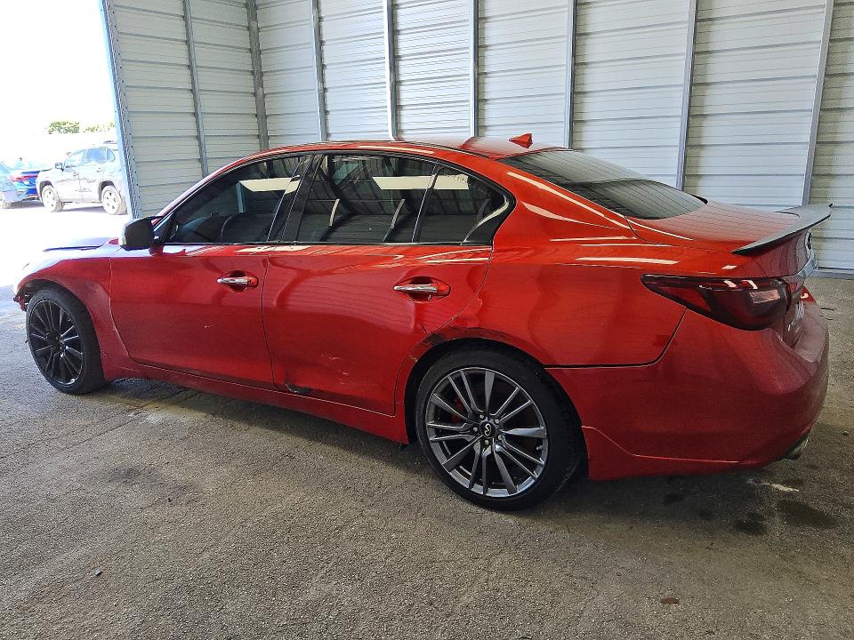 2018 Infiniti Q50 VIN JN1FV7AR4JM481028 COPART salvage auction — MECHANICAL, Fl - Cert Of Title-Rebuilt, sold $1,200 on 2026-07-07 (photo 2)