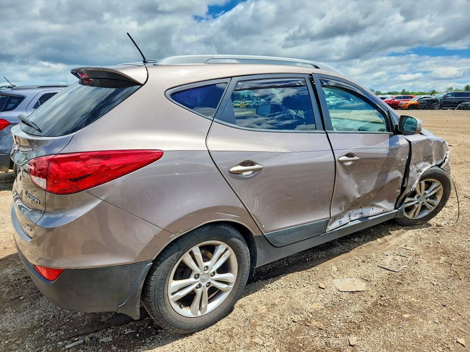 2012 Hyundai VIN KM8JUCAC1CU461686 COPART salvage auction — FRONT END, Il - Salvage Certificate, sold $750 on 2026-07-28 (photo 3)