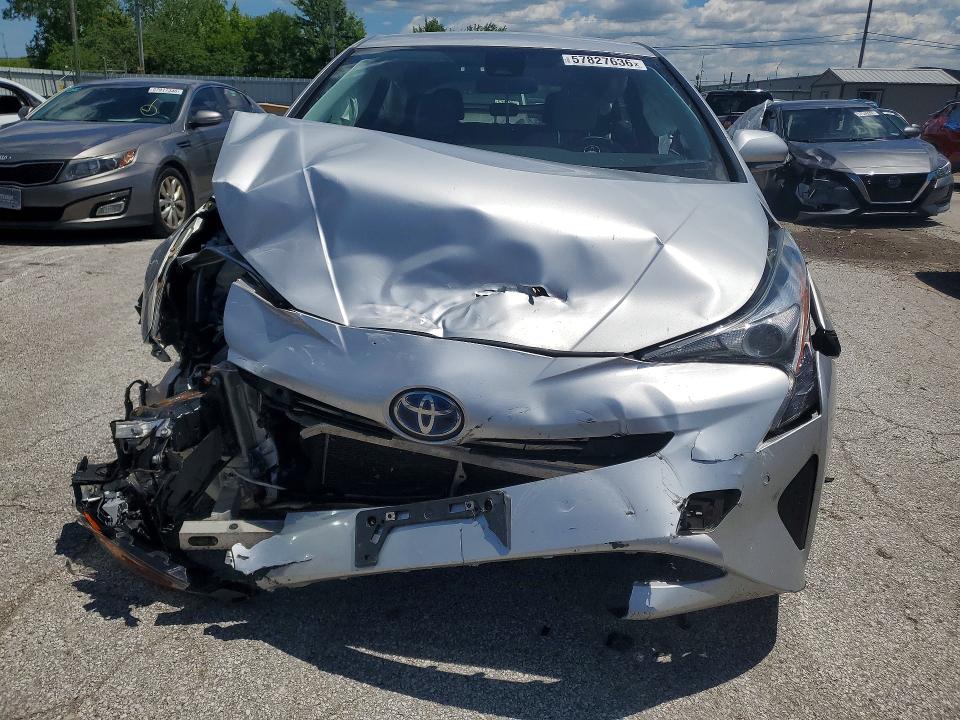 2017 Toyota Prius VIN JTDKBRFU6H3046489 COPART salvage auction — FRONT END, In - Certificate Of Title, sold $2,100 on 2026-07-27 (photo 5)