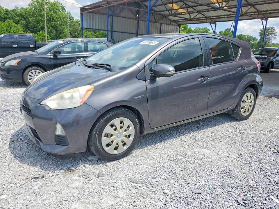 2012 Toyota VIN JTDKDTB36C1527867 COPART salvage auction — SIDE, Ga - Cert Of Title-Salvage, sold $350 on 2026-07-30 (photo 1)