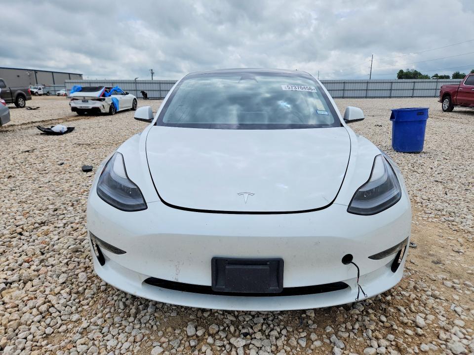 2023 Tesla VIN 5YJ3E1EC8PF503097 COPART salvage auction — REAR END, Tx - Salvage Vehicle Title, sold $2,500 on 2026-07-30 (photo 5)