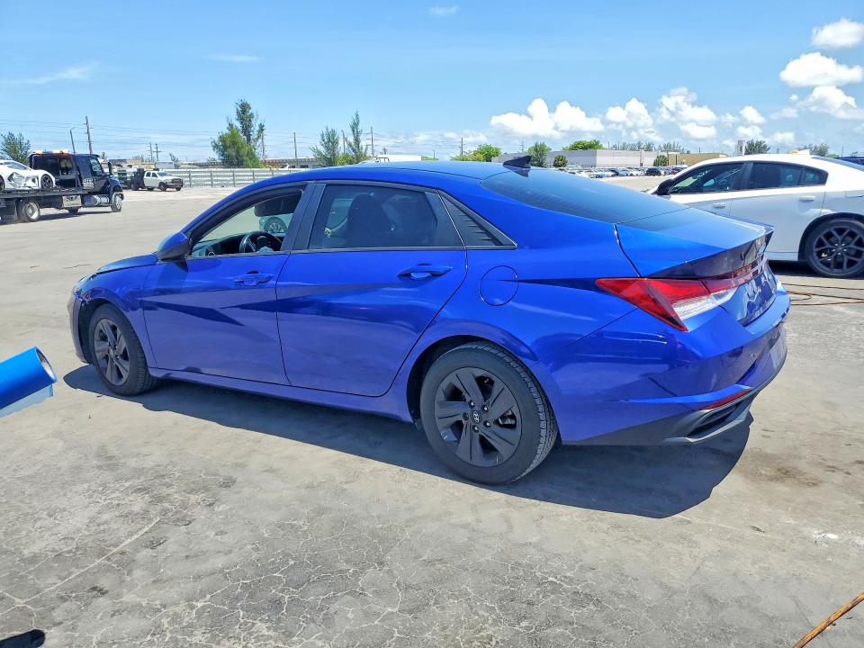 2021 Hyundai Elantra VIN 5NPLS4AG2MH012699 COPART salvage auction — FRONT END, Fl - Cert Of Title Slvg Rebuildable, sold $4,450 on 2026-07-27 (photo 2)