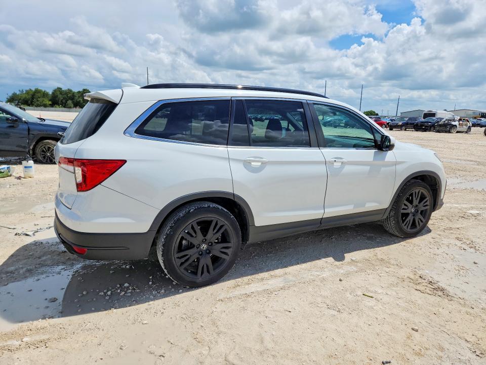 2021 Honda VIN 5FNYF5H26MB030549 COPART salvage auction — WATER/FLOOD, Tx - Salvage Title-Flood Damage, sold $8,500 on 2026-07-30 (photo 3)