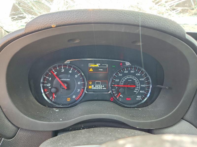 2019 Subaru Wrx VIN JF1VA1A65K9803466 COPART salvage auction — FRONT END, Il - Salvage Certificate, sold $3,750 on 2026-07-07 (photo 9)