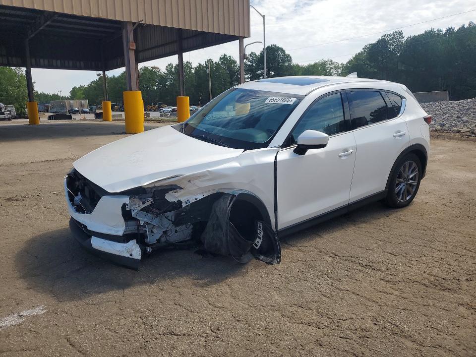 2021 Mazda Cx-5 VIN JM3KFADMXM1394026 COPART salvage auction — FRONT END, Sc - Cert Of Title-Salvage, sold $4,700 on 2026-07-24 (photo 1)
