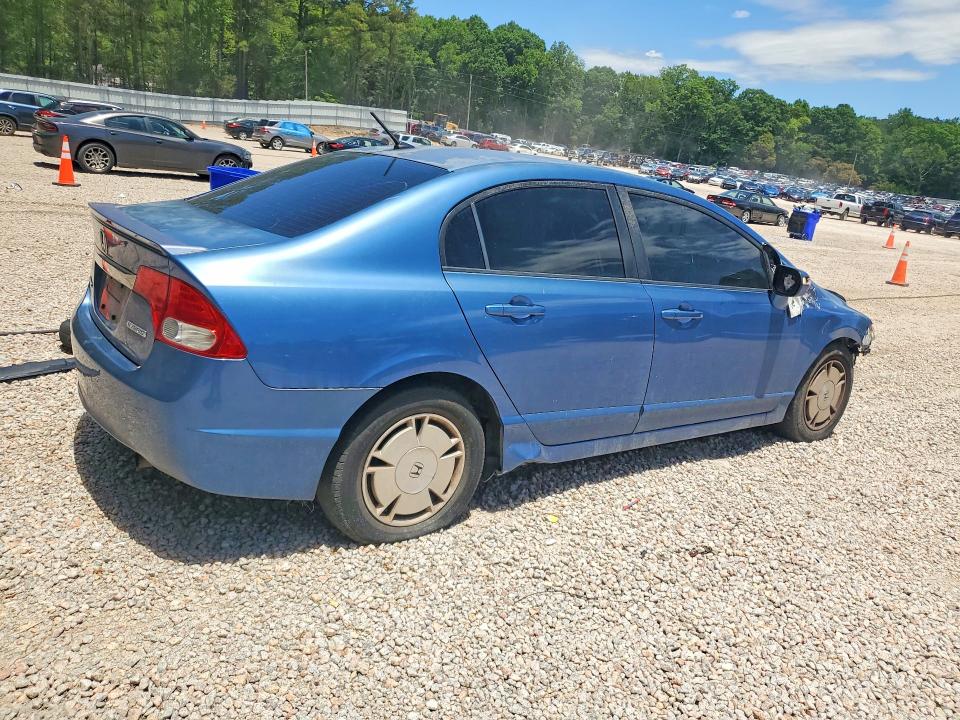 2010 Honda Civic hybrid VIN JHMFA3F26AS002079 COPART salvage auction — FRONT END, Nc - Dealer Only Clean Title, sold $975 on 2026-07-31 (photo 3)