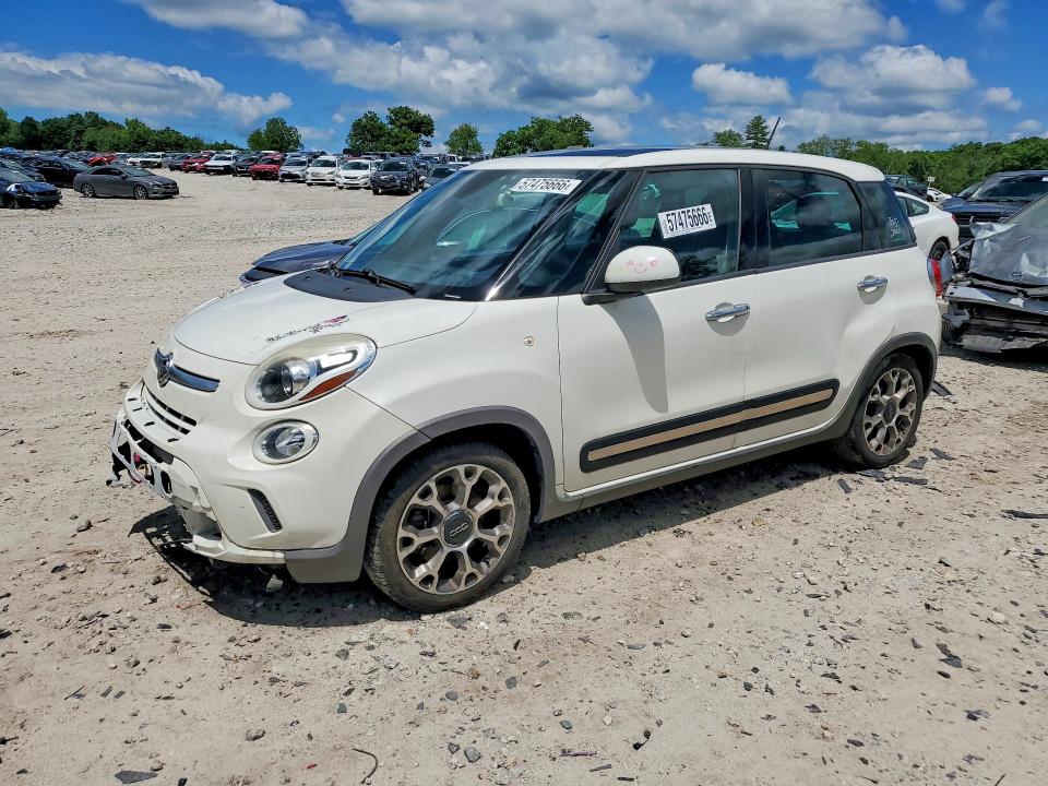 2014 Fiat VIN ZFBCFADH9EZ009514 COPART salvage auction — FRONT END, Ma - Cert Of Title-Reconstrctd Coll, sold $450 on 2026-07-08 (photo 1)