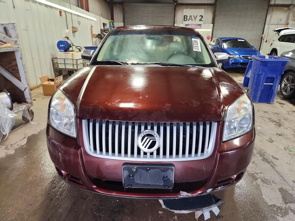 2009 Mercury Sable VIN 1MEHM42W89G626706 COPART salvage auction — REAR END, IL - SALVAGE CERTIFICATE, sold $250 on 2026-07-21 (photo 5)
