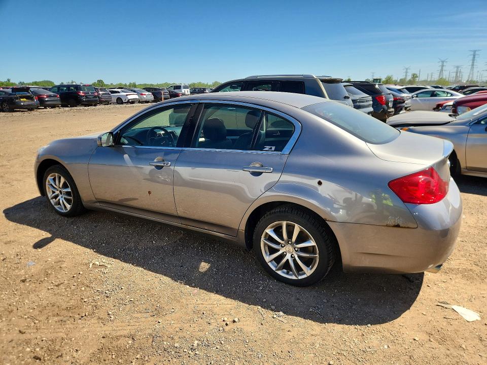 2007 Infiniti G35 VIN JNKBV61F97M811877 COPART salvage auction — NORMAL WEAR, Il - Certificate Of Title, sold $525 on 2026-07-21 (photo 2)