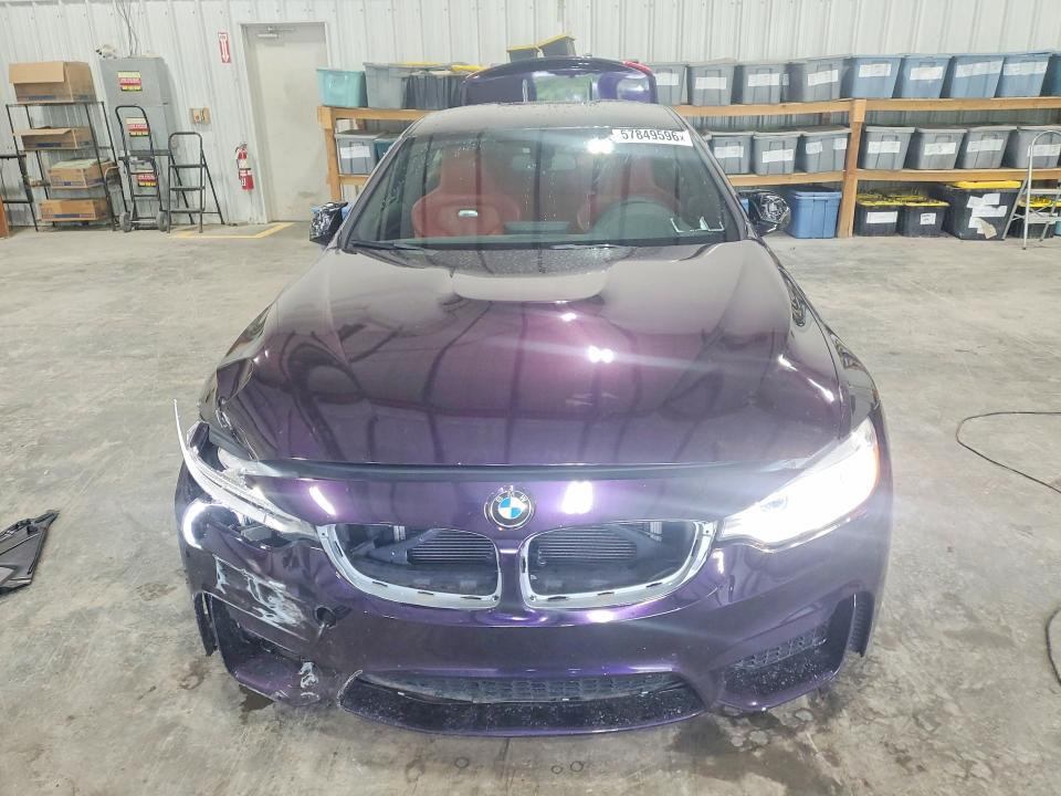 2015 BMW M4 VIN WBS3R9C50FK334016 COPART salvage auction — FRONT END, Ny - Mv-907A Salvage Certificate, sold $13,600 on 2026-07-13 (photo 5)