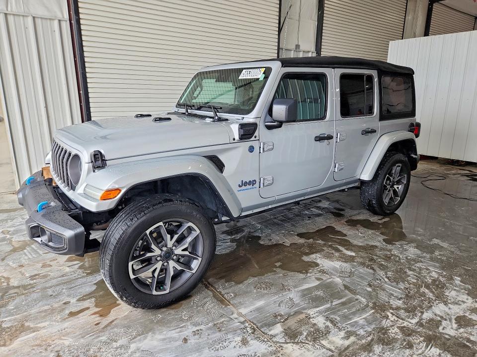 2024 Jeep Wrangler / VIN 1C4RJXN62RW186760 COPART salvage auction — MINOR DENT/SCRATCHES, Il - Certificate Of Title, sold $20,250 on 2026-07-02 (photo 1)