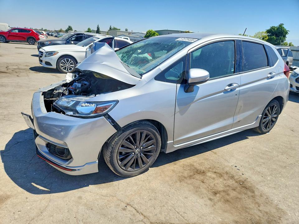 2018 Honda Fit VIN 3HGGK5H61JM708675 COPART salvage auction — FRONT END, Ca - Salvage Certificate, sold $1,300 on 2026-07-10 (photo 1)