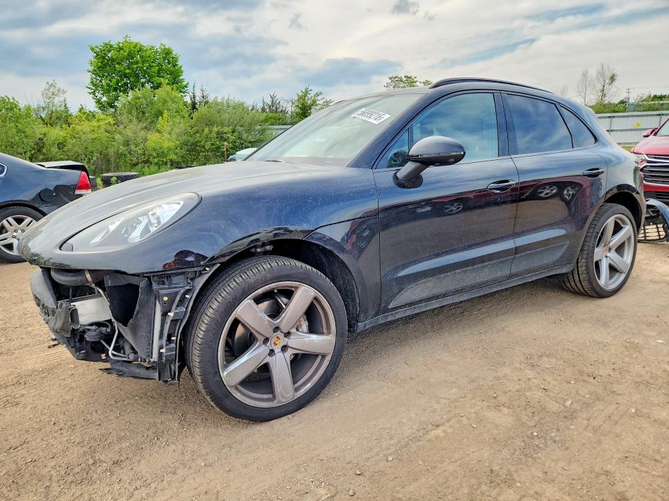2018 Porsche Macan VIN WP1AB2A51JLB37015 COPART salvage auction — FRONT END, Oh - Cert Of Title-Salvage, sold $8,100 on 2026-07-16 (photo 1)