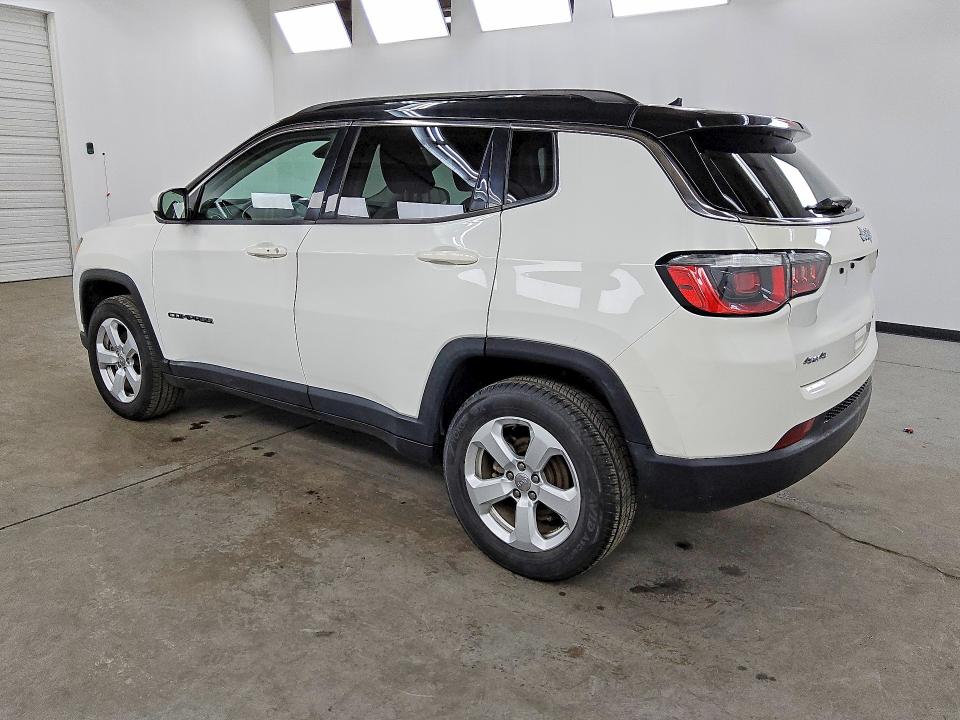 2018 Jeep Compass VIN 3C4NJDBBXJT192279 COPART salvage auction — REAR END, Il - Certificate Of Title, sold $7,000 on 2026-07-09 (photo 2)