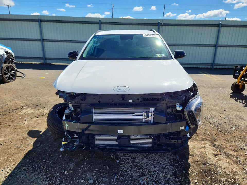 2026 Hyundai Kona VIN KM8HDCA31TU350327 COPART salvage auction — FRONT END, Pa - Certificate Of Salvage, sold $3,650 on 2026-07-17 (photo 5)