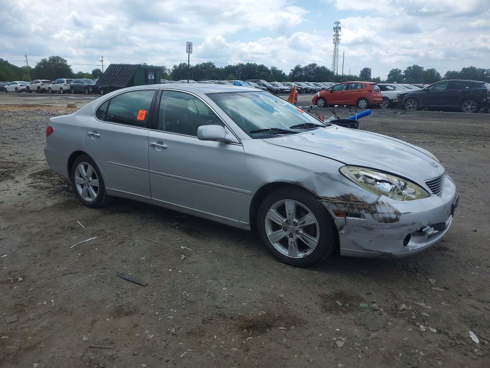 2005 Lexus ES VIN JTHBA30G755113604 COPART salvage auction — FRONT END, Va - Certificate Of Title, sold $550 on 2026-07-22 (photo 4)