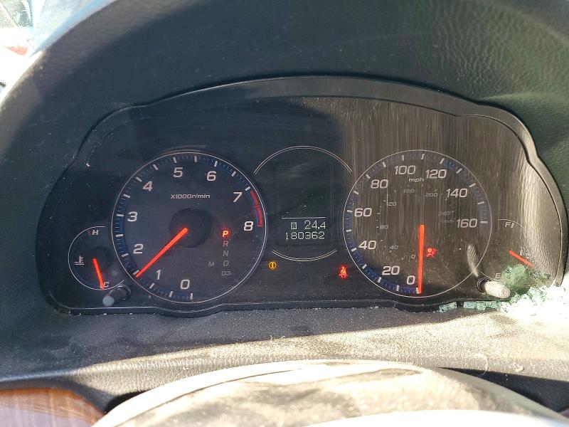 2007 Acura Tsx VIN JH4CL969X7C006894 COPART salvage auction — SIDE, Ca - Salvage Certificate, sold $350 on 2026-07-07 (photo 9)