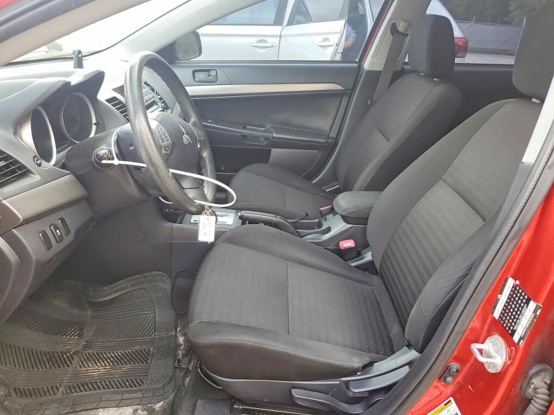 2013 Mitsubishi Lancer VIN JA32U2FU0DU609539 COPART salvage auction — FRONT END, ON - PERMIT NO BRAND - UNFIT, sold $500 on 2026-07-21 (photo 7)