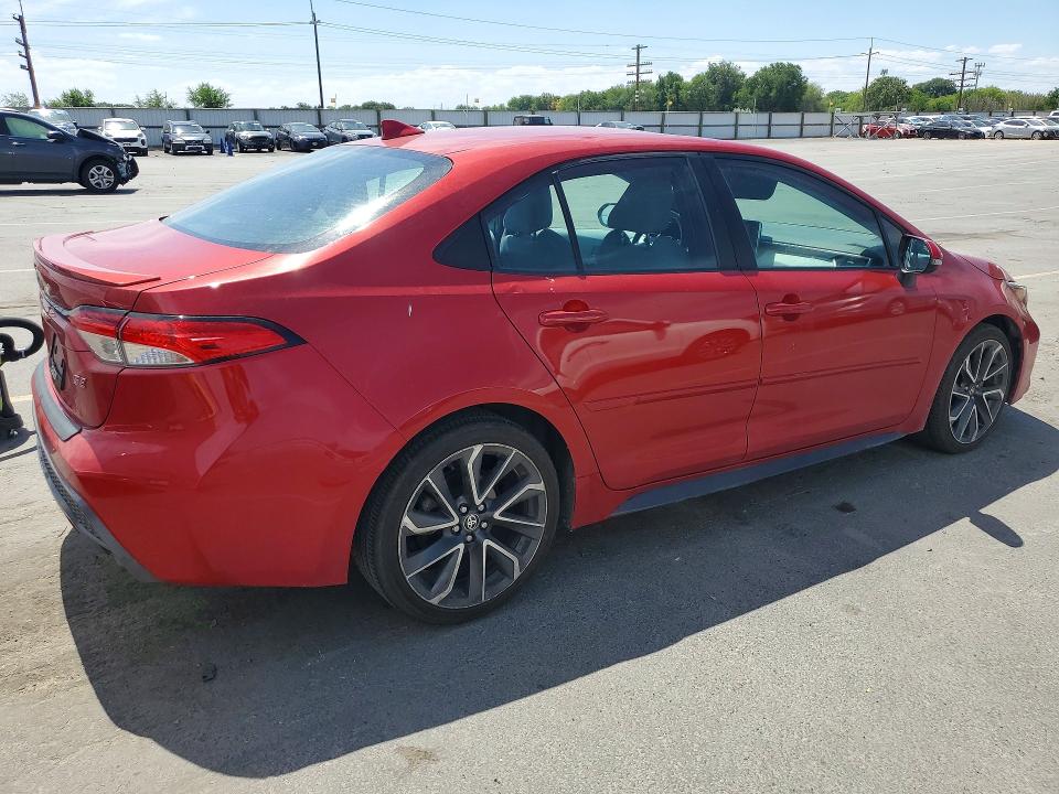 2021 Toyota Corolla VIN 5YFP4MCE2MP061864 COPART salvage auction — FRONT END, Id - Salvage Certificate Of Title, sold $6,300 on 2026-07-30 (photo 3)