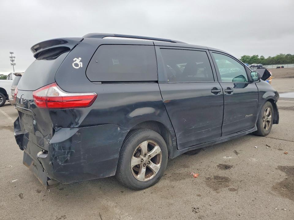 2017 Toyota VIN 5TDKZ3DC6HS793284 COPART salvage auction — FRONT END, Salvage Title, sold $1,200 on 2026-07-13 (photo 3)