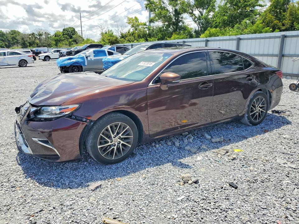 2017 Lexus ES VIN 58ABK1GG1HU048756 COPART salvage auction — FRONT END, Fl - Cert Of Title Slvg Rebuildable, sold $975 on 2026-07-31 (photo 1)