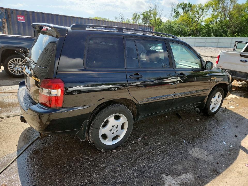 2004 Toyota Highlander VIN JTEEP21AX40028166 COPART salvage auction — FRONT END, Wi - Junked Vehicle Bill Of Sale, sold $600 on 2026-07-13 (photo 3)
