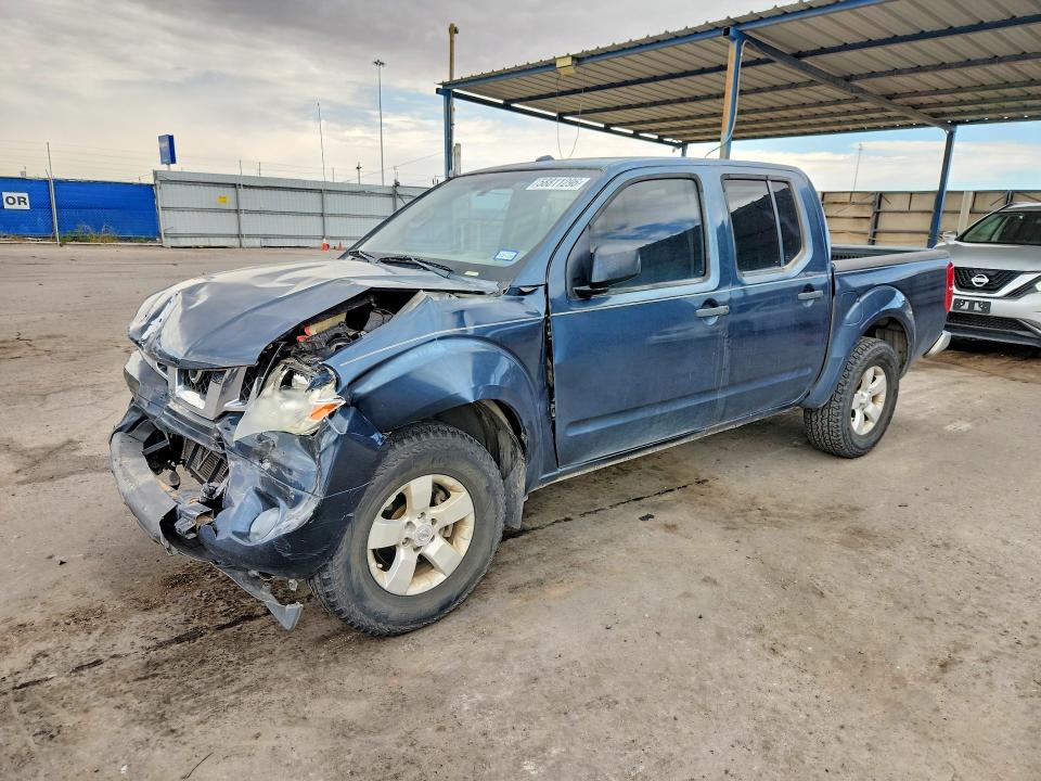2013 Nissan Navara (frontier) VIN 1N6AD0ER0DN712059 COPART salvage auction — FRONT END, Tx - Salvage Vehicle Title, sold $1,150 on 2026-07-24 (photo 1)