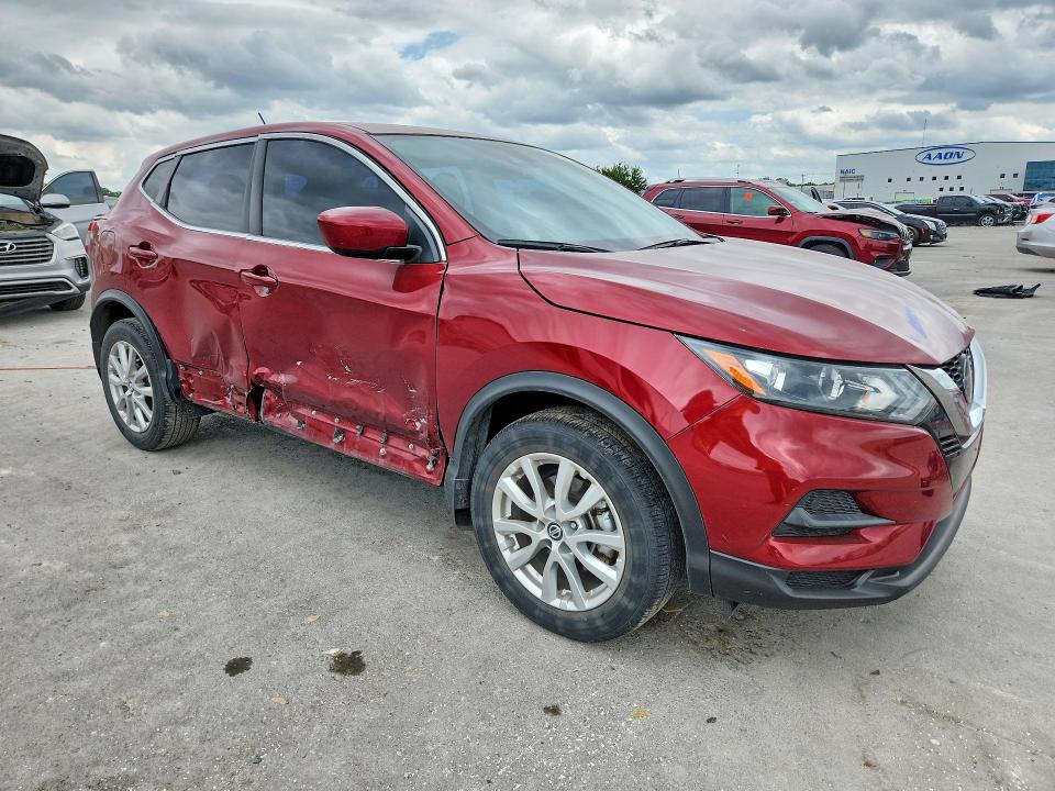 2021 Nissan Rogue VIN JN1BJ1AV5MW307188 COPART salvage auction — SIDE, Ok - Cert Of Title-Salvage, sold $3,500 on 2026-07-15 (photo 4)