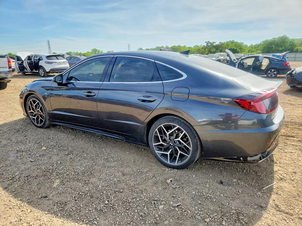 2022 Hyundai Sonata VIN 5NPEK4JC7NH135826 COPART salvage auction — FRONT END, Il - Salvage Certificate, sold $4,050 on 2026-07-24 (photo 2)