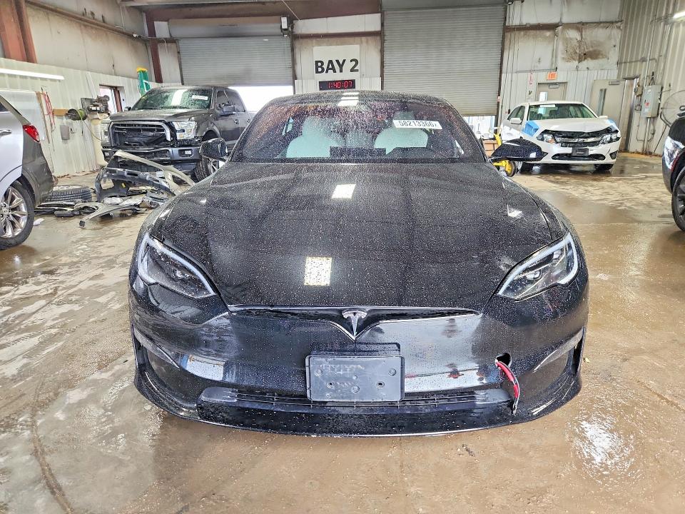 2024 Tesla Model s VIN 5YJSA1E52RF543624 COPART salvage auction — SIDE, Il - Salvage Certificate, sold $10,300 on 2026-07-21 (photo 5)