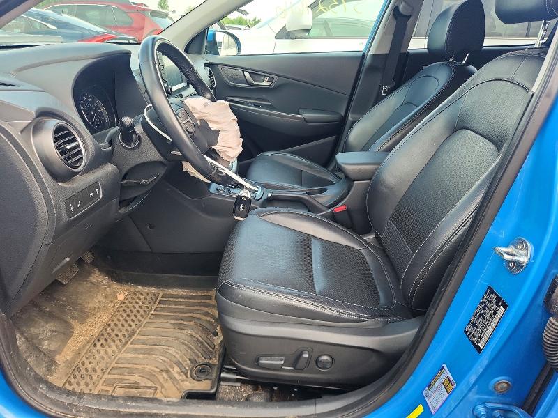 2021 Hyundai Kona VIN KM8K3CA5XMU605536 COPART salvage auction — FRONT END, IL - SALVAGE CERTIFICATE, sold $3,800 on 2026-07-28 (photo 7)