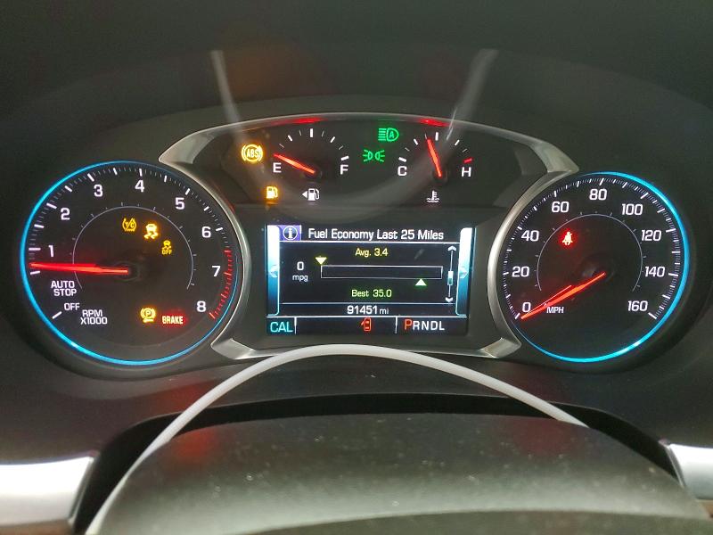 2018 Chevrolet Traverse VIN 1GNEVKKW8JJ267880 COPART salvage auction — MINOR DENT/SCRATCHES, GA - CERTIFICATE OF TITLE, sold $8,800 on 2026-07-09 (photo 9)