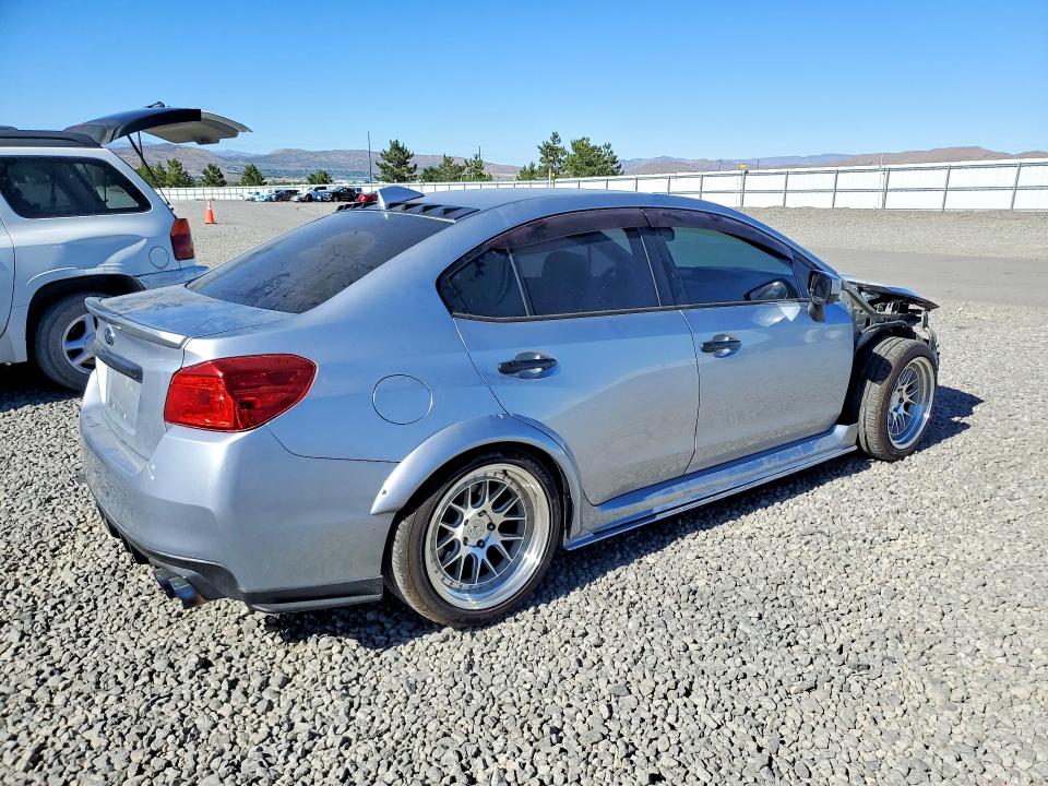 2016 Subaru Wrx VIN JF1VA1E66G9804451 COPART salvage auction — FRONT END, Nv - Salvage Title (P), sold $6,500 on 2026-07-09 (photo 3)