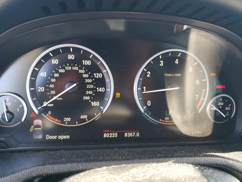 2016 BMW VIN 5UXWX9C54G0D68694 COPART salvage auction — FRONT END, Ca - Salvage Certificate, sold $4,100 on 2026-07-06 (photo 9)