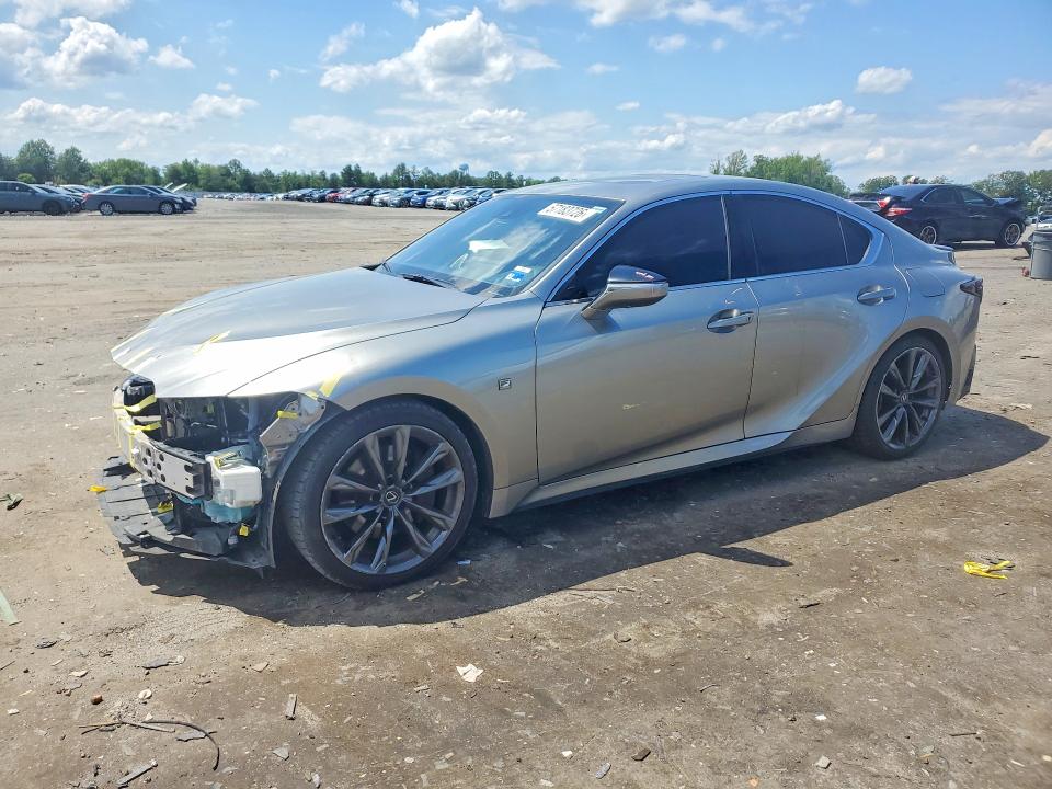 2023 Lexus Is VIN JTHGZ1B23P5069382 COPART salvage auction — FRONT END, Va - Cert Of Title - Salvage, sold $1,900 on 2026-07-29 (photo 1)